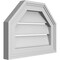 Ekena Millwork Octagonal Top Surface Mount PVC Gable Vent w/ 2"W x 1-1/2"P Brickmould Frame, 16"W x 12"H GVPOT16X1202SF - alternate 3